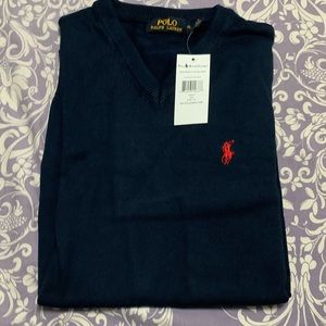 Ralph Lauren V Neck Mensa sweater